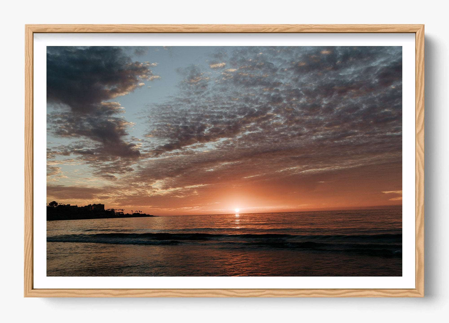 La Jolla Orange Sunset