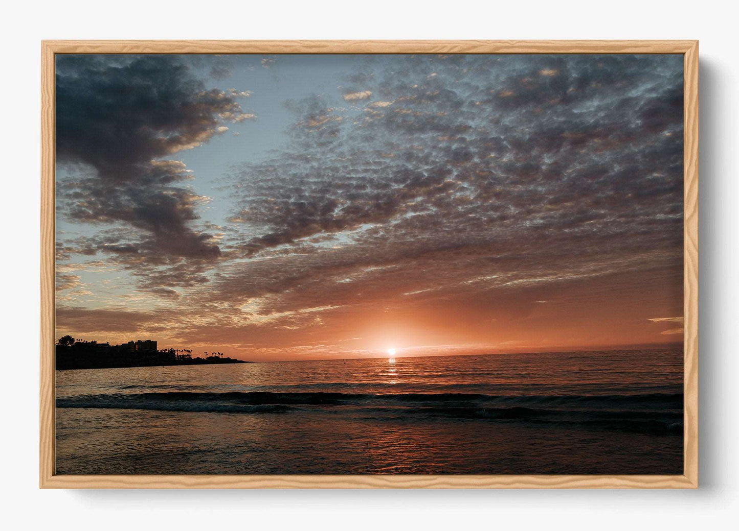 La Jolla Orange Sunset