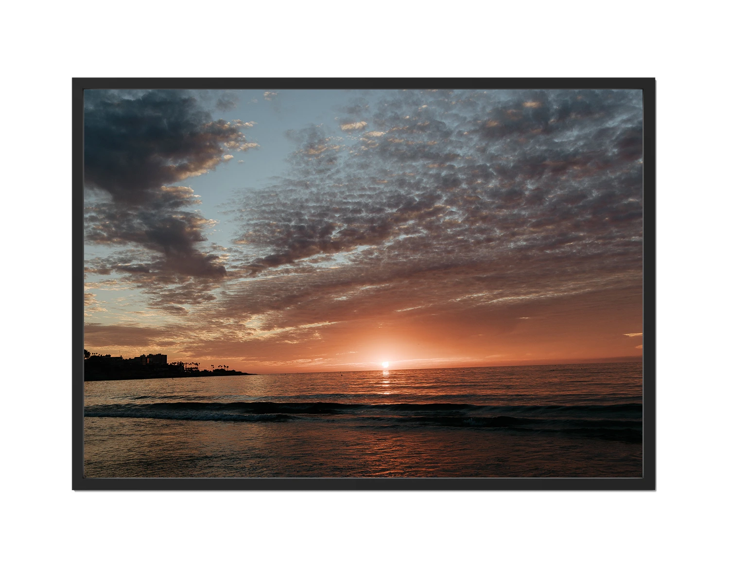 La Jolla Orange Sunset