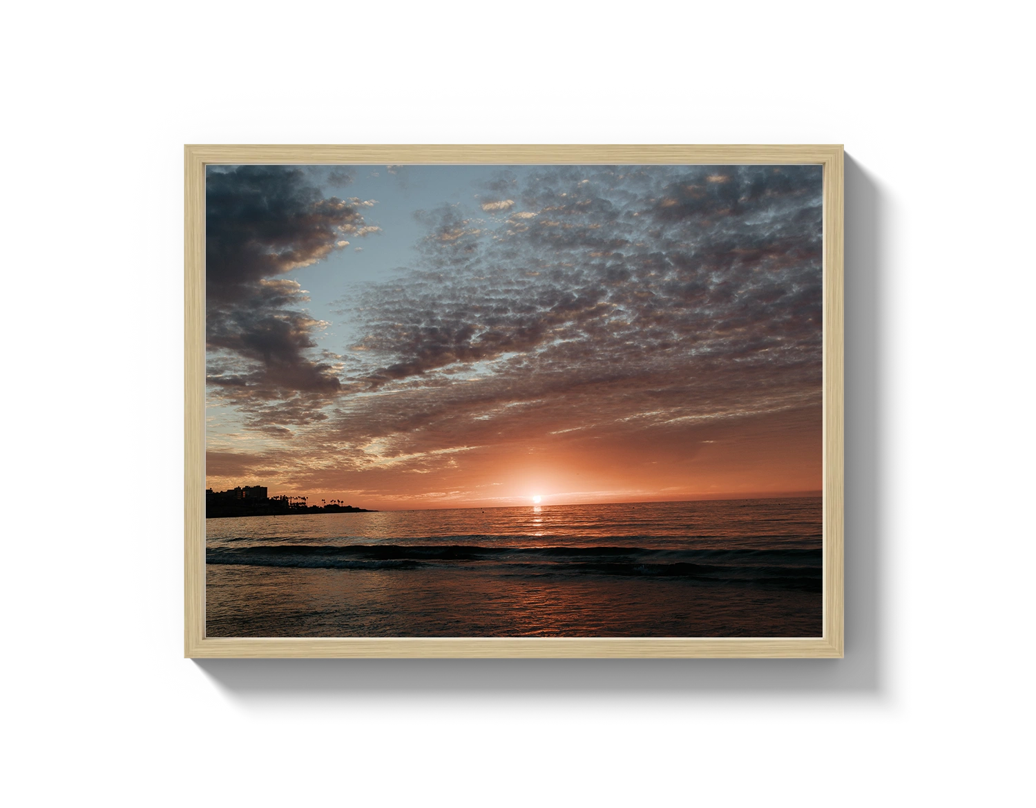 La Jolla Orange Sunset