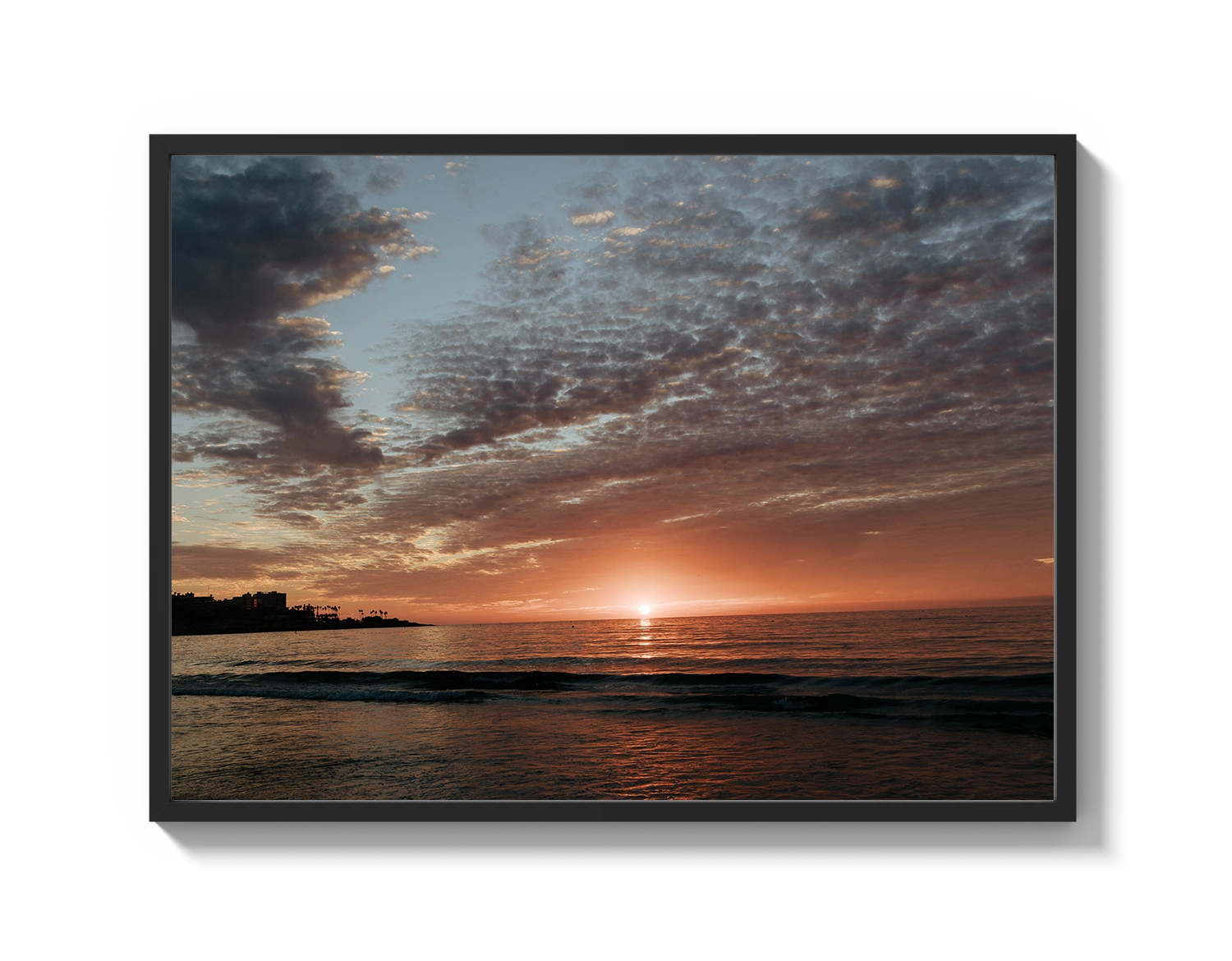 La Jolla Orange Sunset