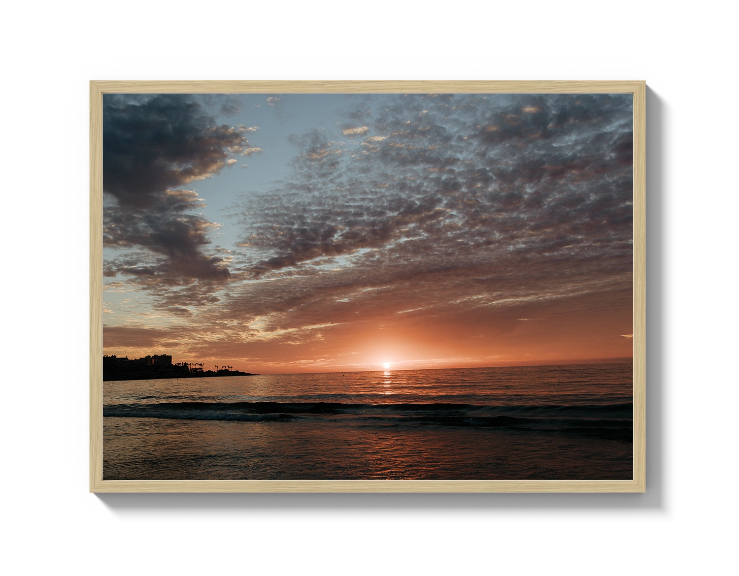 La Jolla Orange Sunset