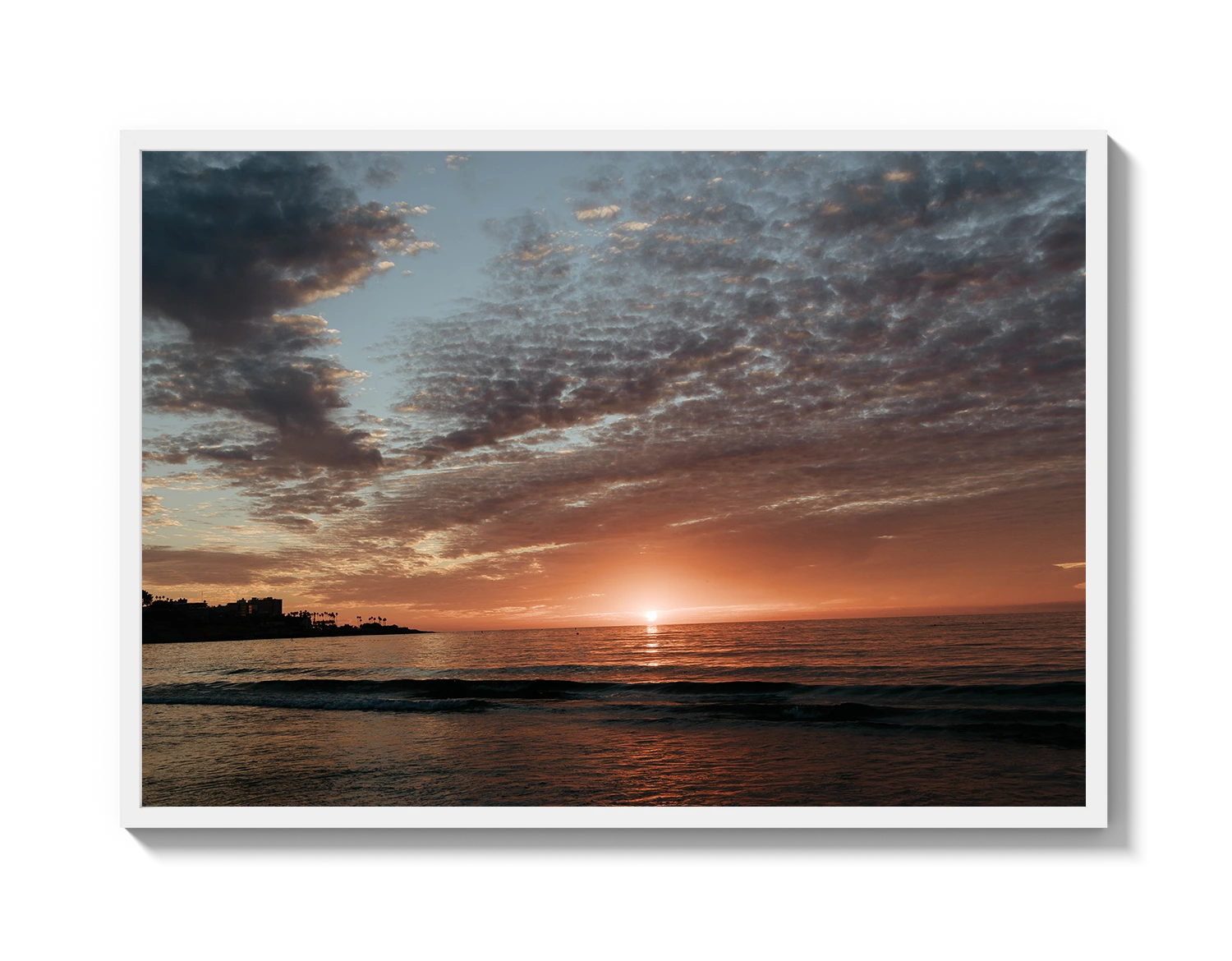 La Jolla Orange Sunset