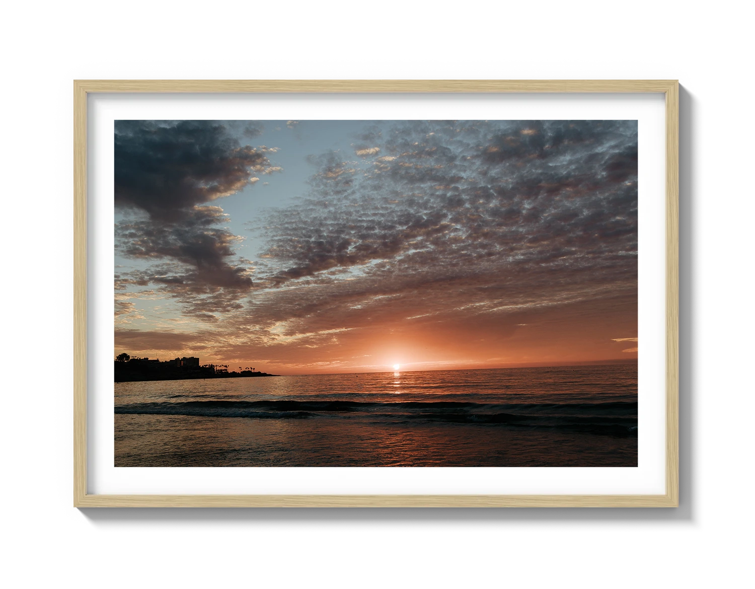 La Jolla Orange Sunset