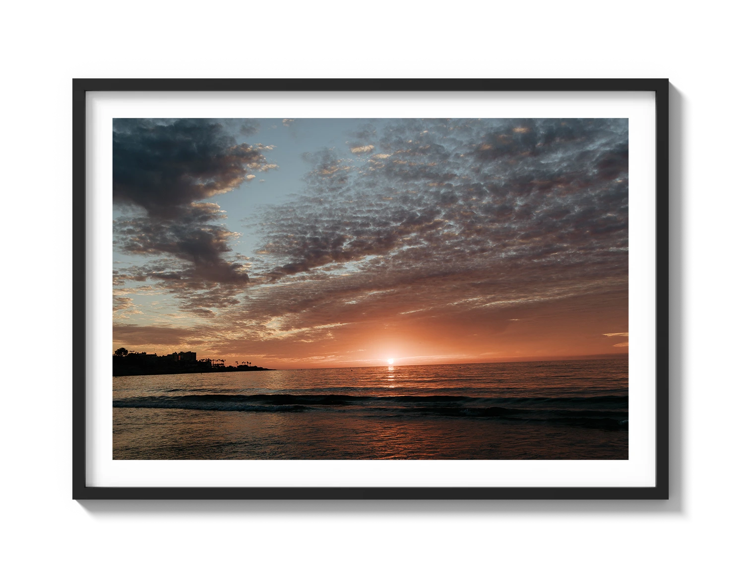 La Jolla Orange Sunset