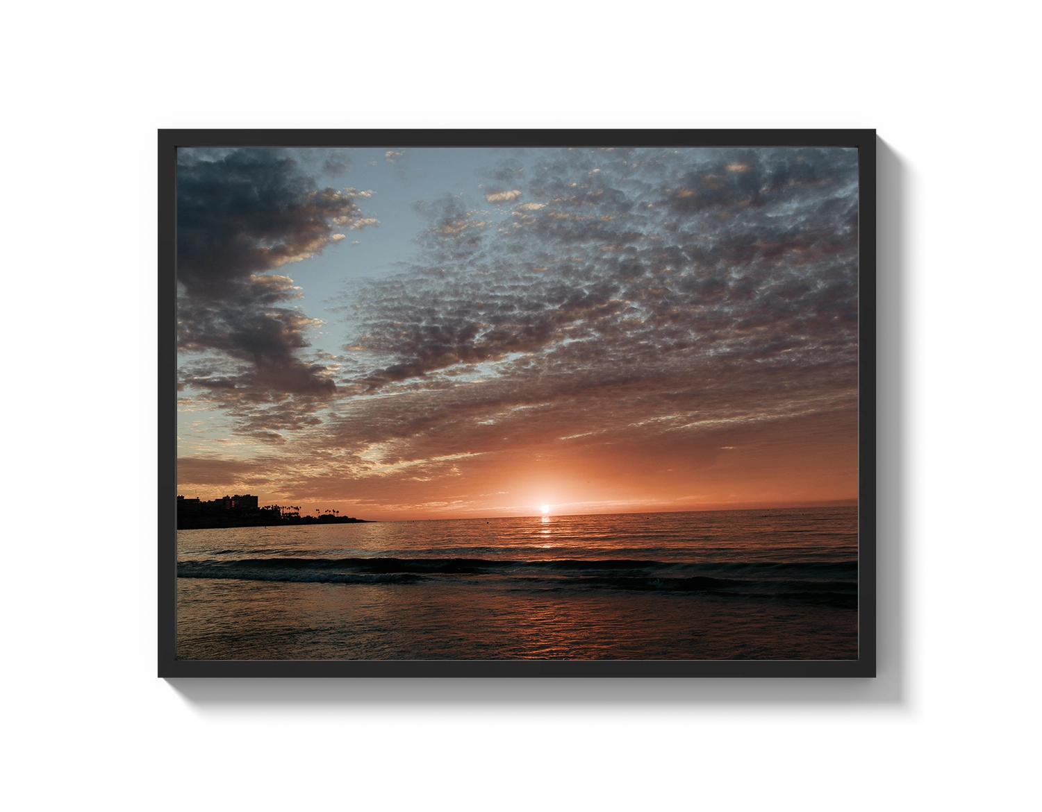 La Jolla Orange Sunset