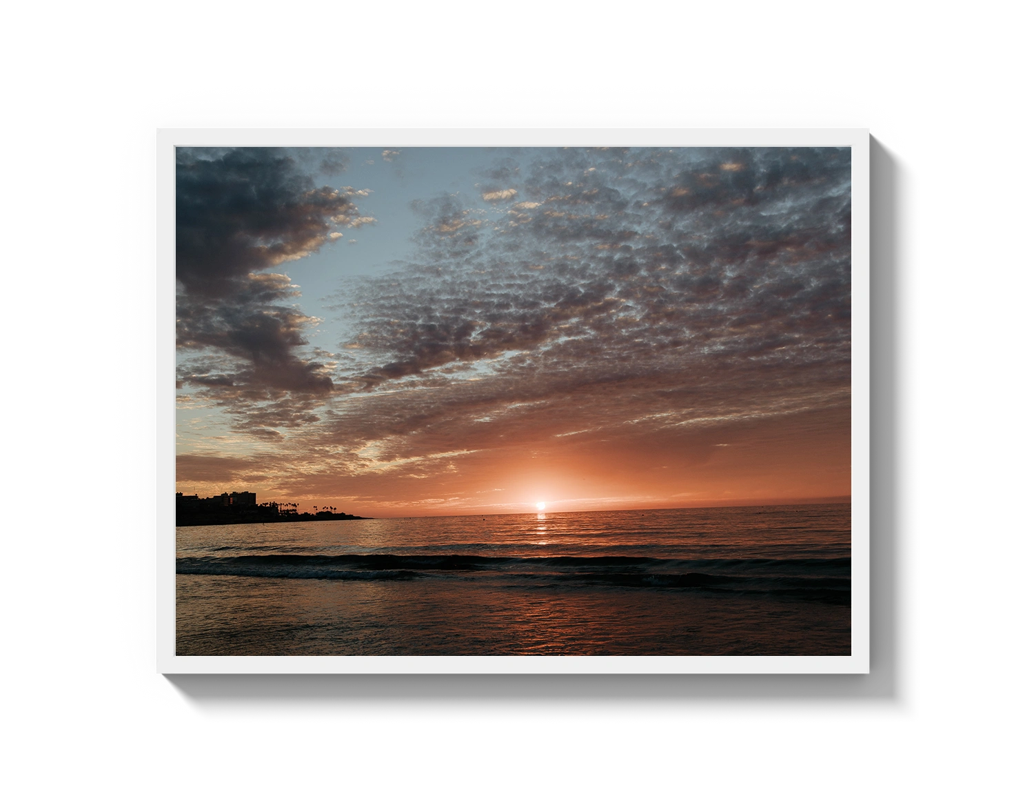 La Jolla Orange Sunset