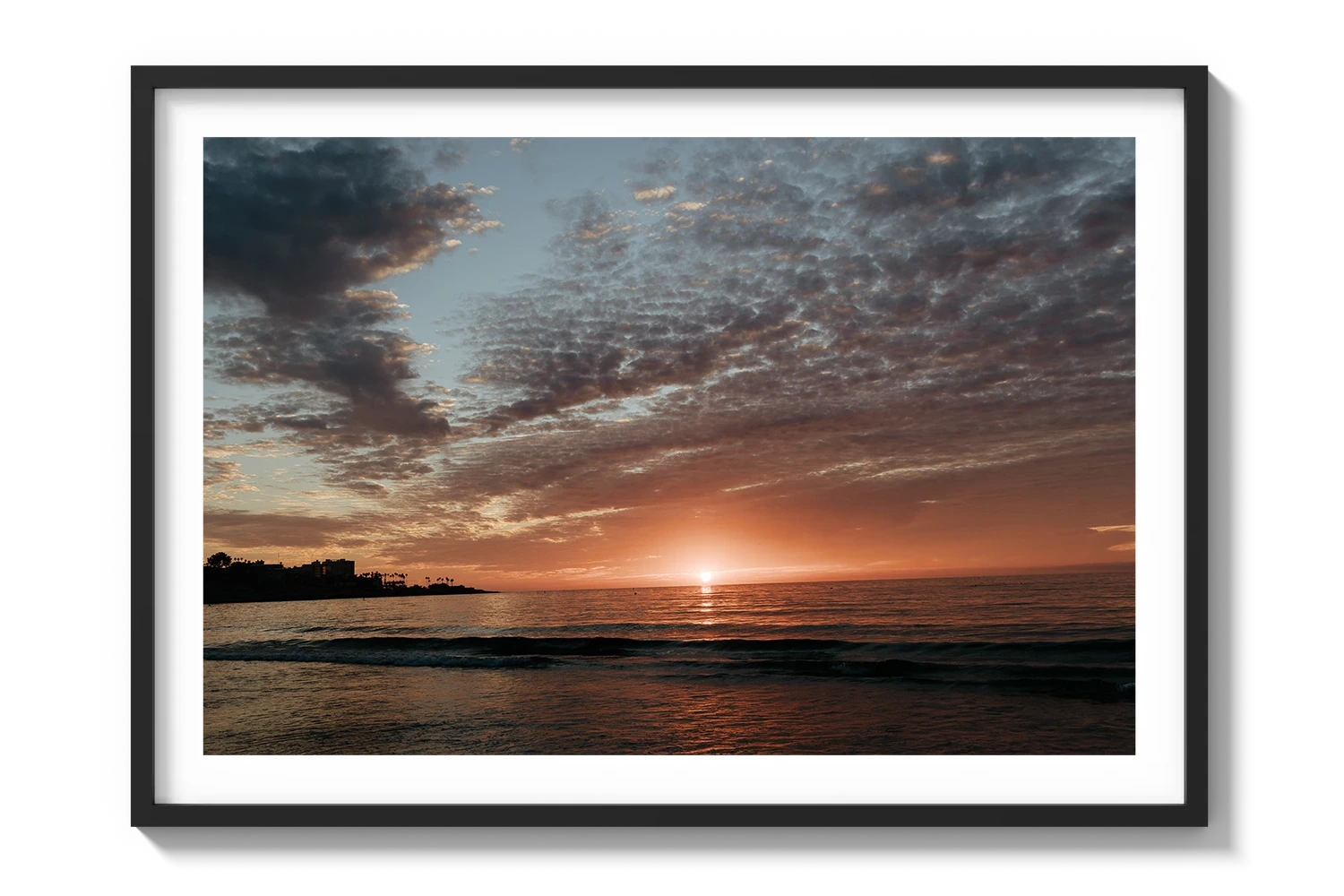 La Jolla Orange Sunset