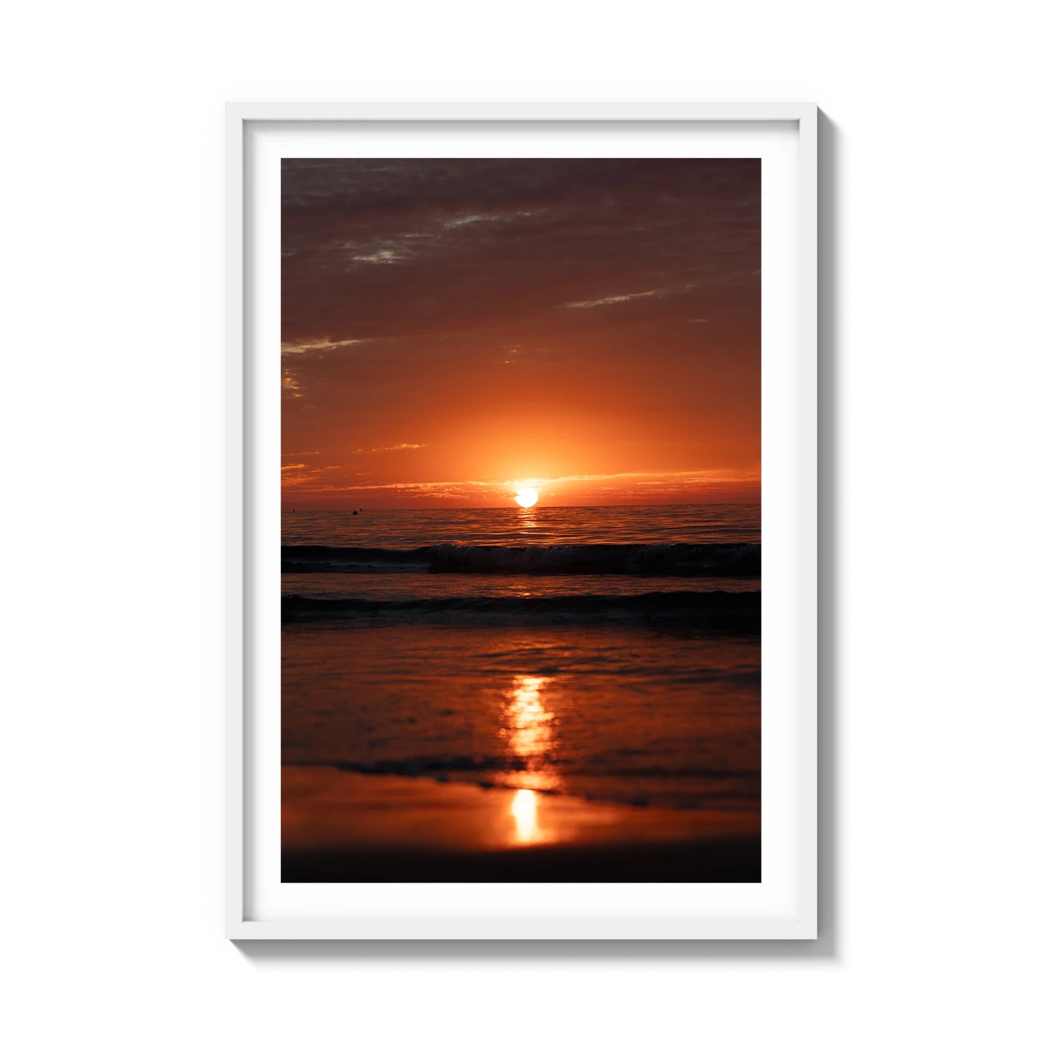 La Jolla Fire Sunset