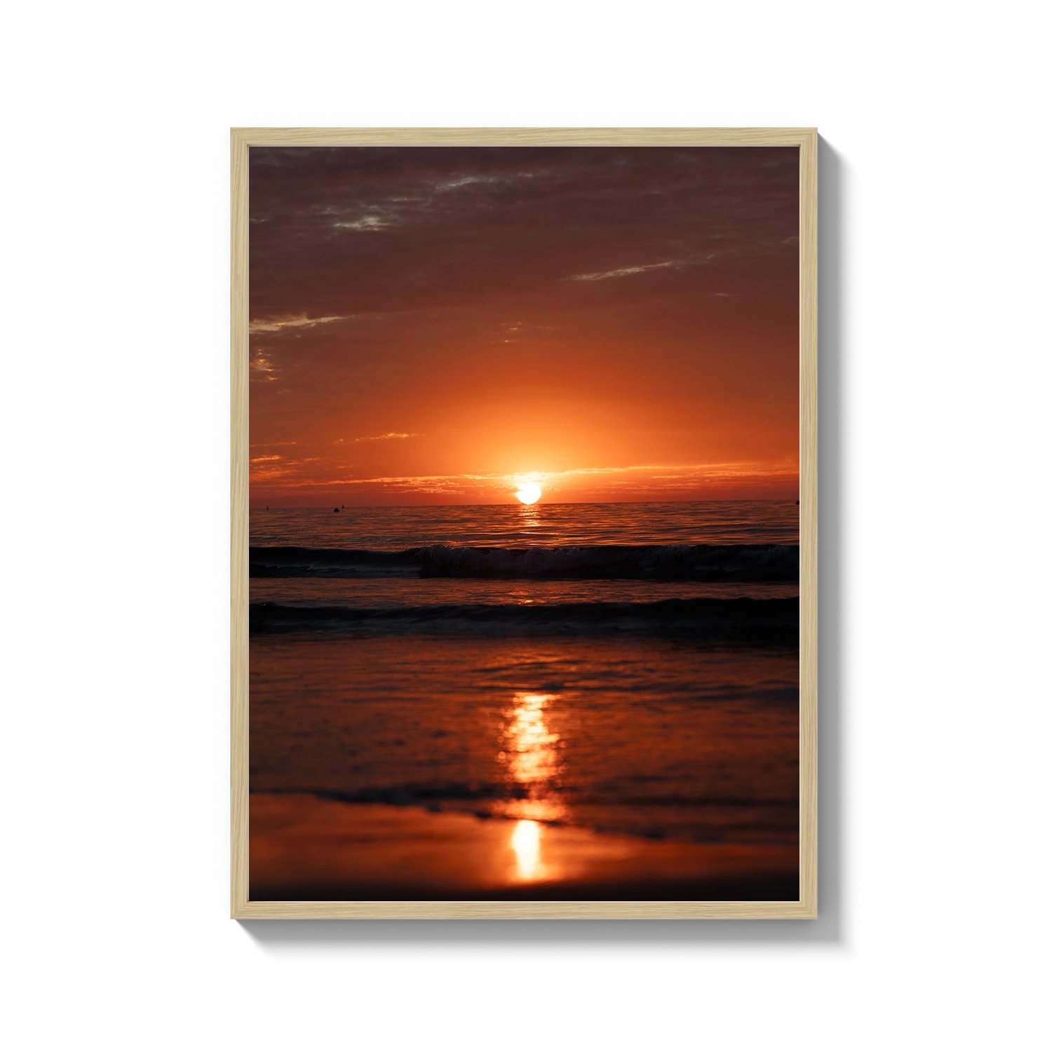 La Jolla Fire Sunset