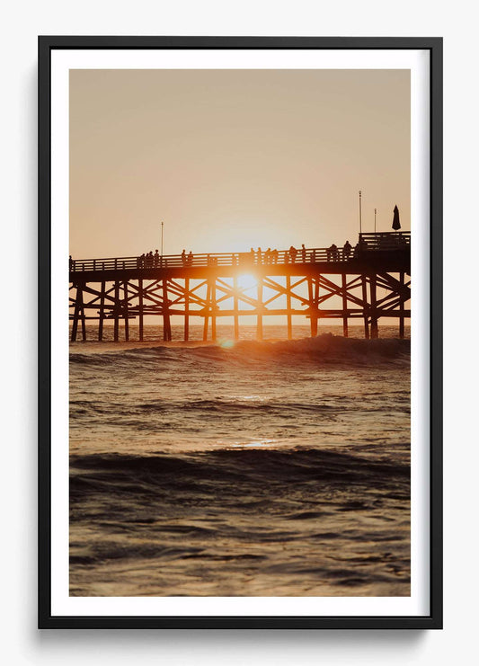 Sunset Through Pier