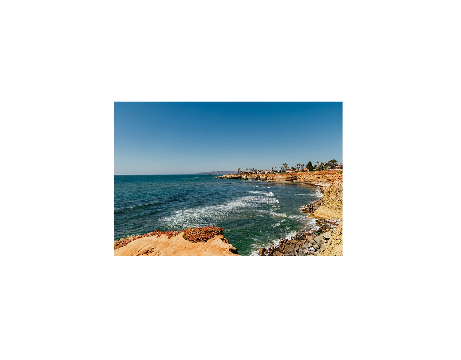 Cliffs and Blue Water