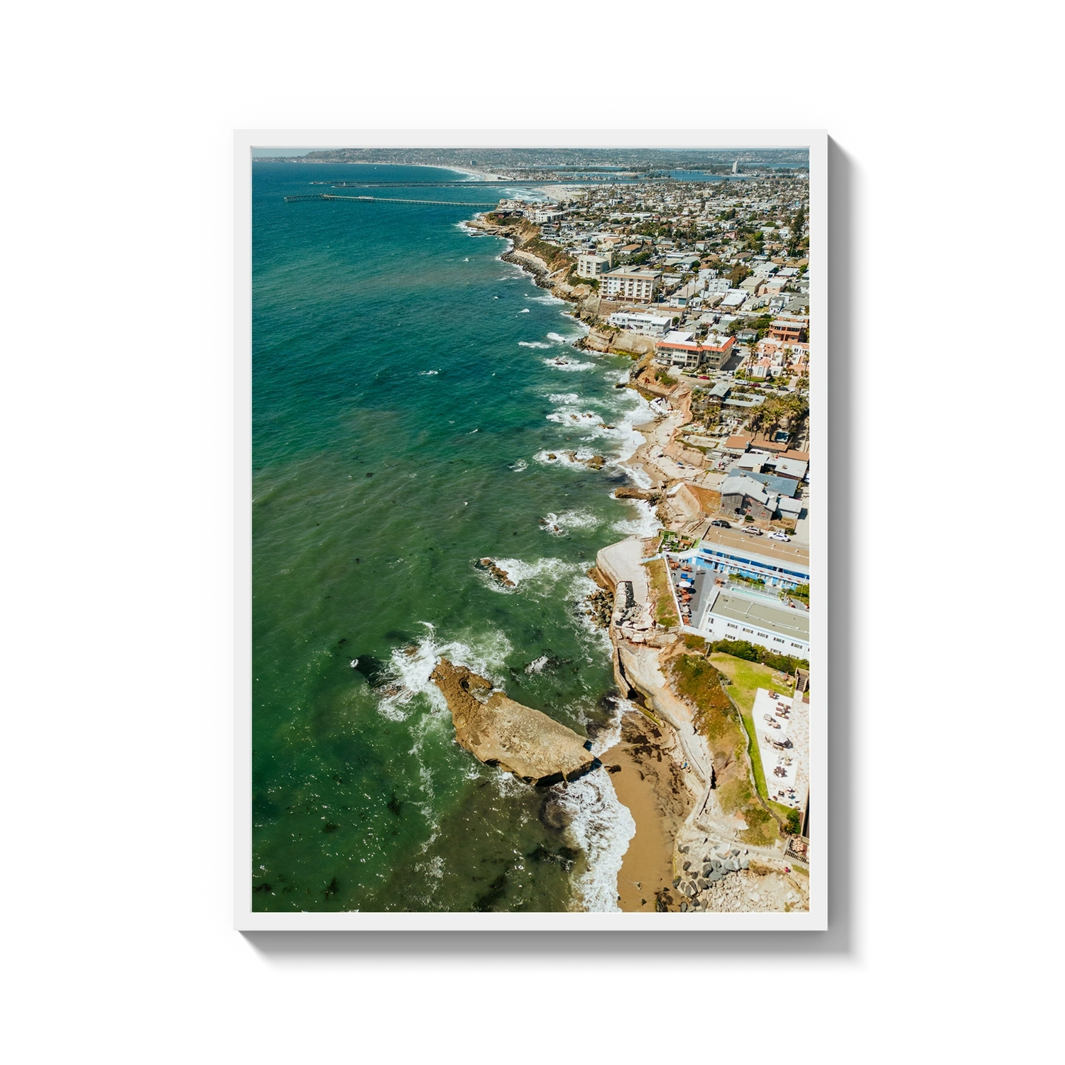 Sunset Cliffs Aerial Line