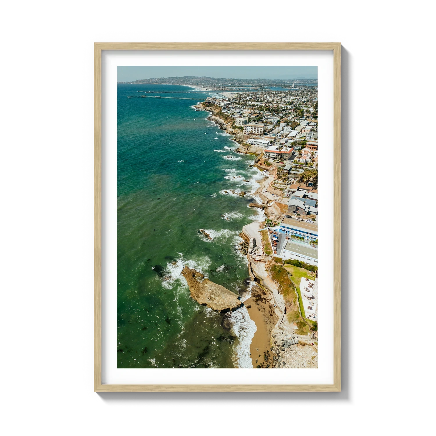 Sunset Cliffs Aerial Line